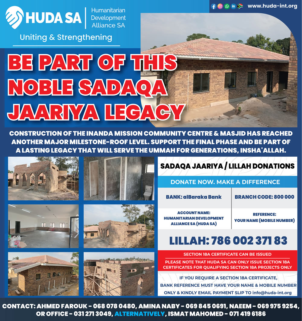 Noble Sadaqa Jaariya Legacy